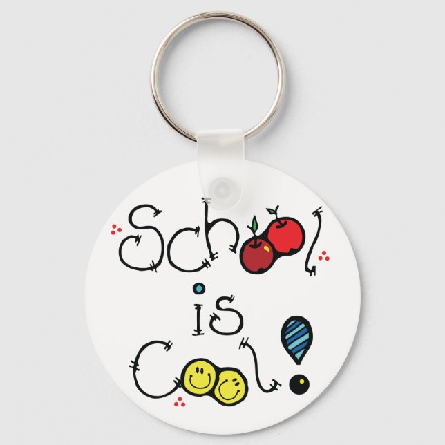 Skolan Är Cool Nyckelring (Framsida)