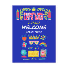 "Skolan är cool, vi styr" motivationscitat