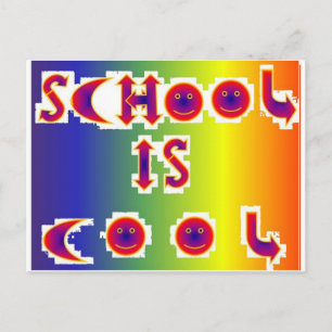Skolan är Coola Vykort