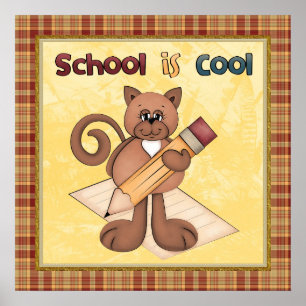 Skolan är Coolan Poster