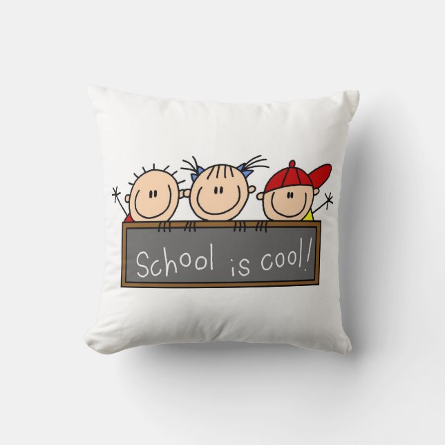 Skolan är kul kudde (Framsida)