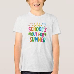 Skolan är slut för sommaren t shirt