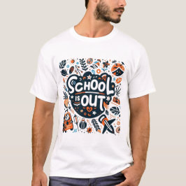 Skolan är slut Sommarlov Lekstund T Shirt