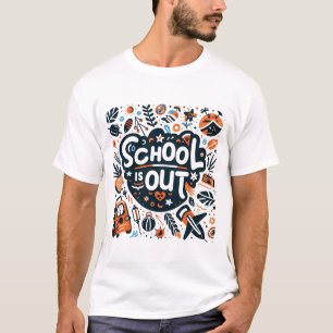 Skolan är slut Sommarlov Lekstund T Shirt