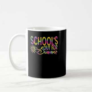 Skolan är ute på sommaren kaffemugg