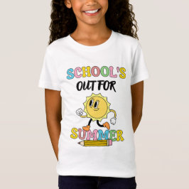 Skolan är ute på sommaren t shirt