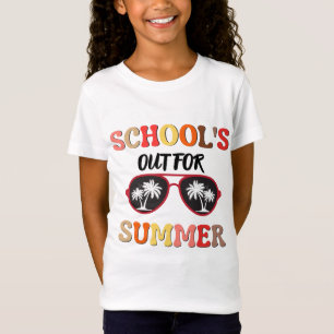 Skolan är ute på sommaren t shirt