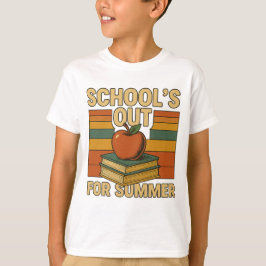 Skolan är ute på sommaren t shirt