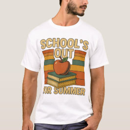 Skolan är ute på sommaren t shirt