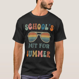 Skolan är ute på sommaren t shirt