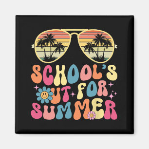 Skolan är ute till sommaren förra dagen för skollä magnet