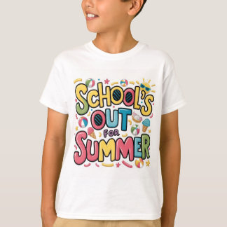 Skolan är ute till sommaren! t shirt