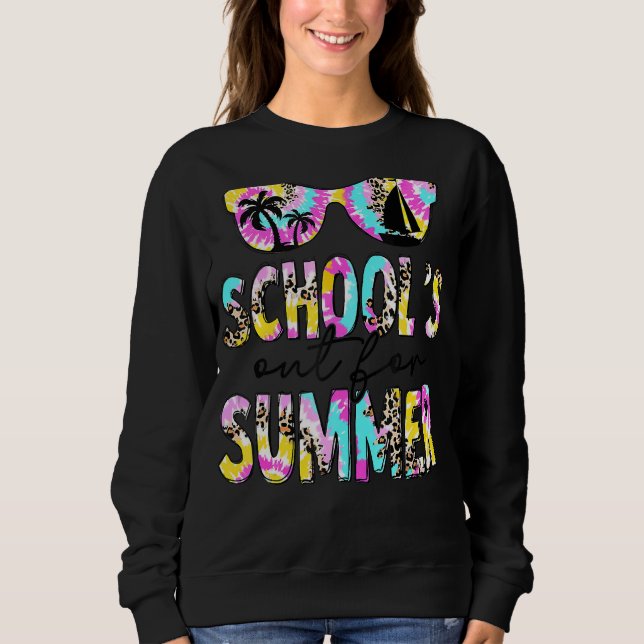 Skolan är ute till Su för Tropical Beach Su T Shirt (Framsida)