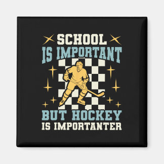 Skolan är viktig hockey är viktigare pojkar kul magnet