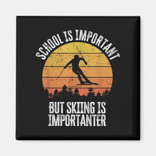 Skolan är viktig, men att hoppa är viktigt. magnet