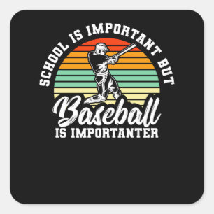 Skolan är viktig, men basket är viktigt fyrkantigt klistermärke