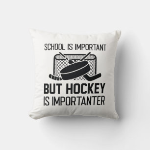 Skolan är viktig, men hockey är viktig kudde