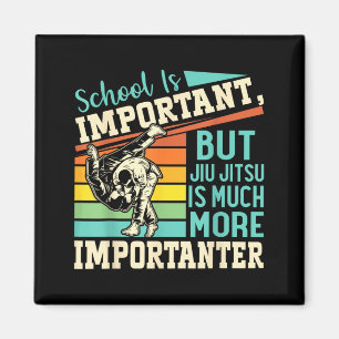 Skolan är viktig men Jiu Jitsu är mycket viktigare Magnet