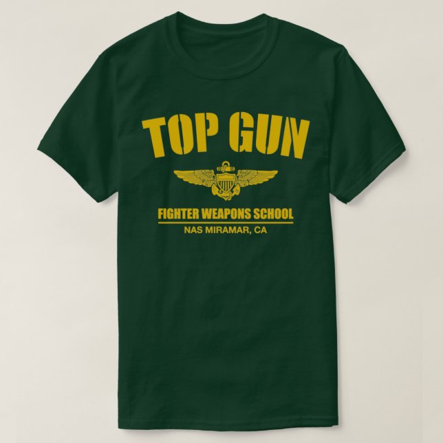 Skolan för bekämpning av vapen t shirt (Design framsida)