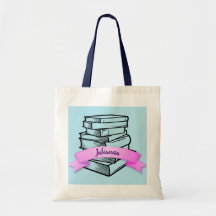 Skolan för eget namn för barn/Bibliotek Bok Tote B