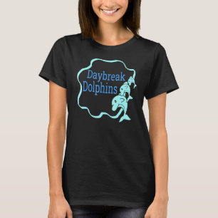 Skolan i delfiner Dayrast Elementententut ut Spiri T Shirt
