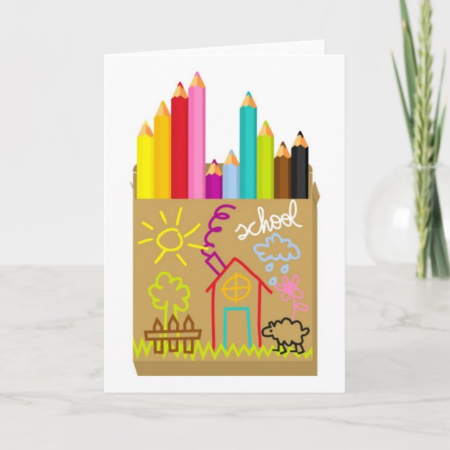 "Skolan" Kritor Kort (Framsida)