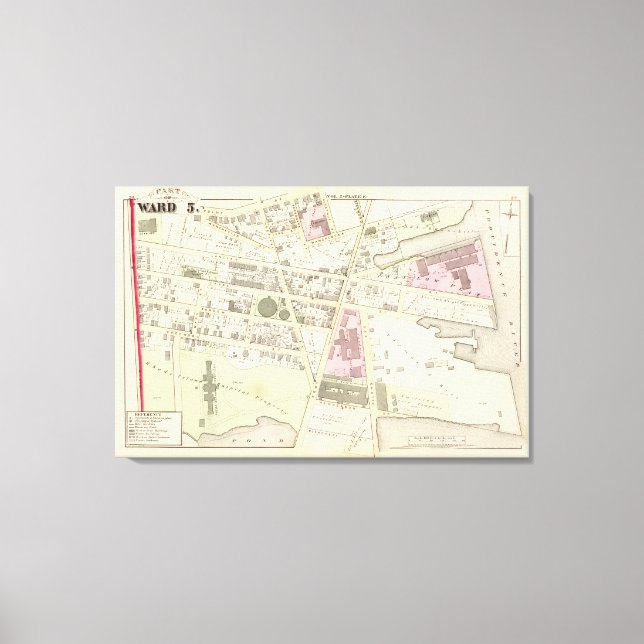 Skolan rhode island Hospital Cram School Canvastryck (Framsida)