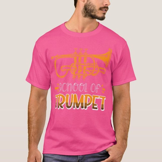 Skolan Trumpet T Shirt (Framsida)