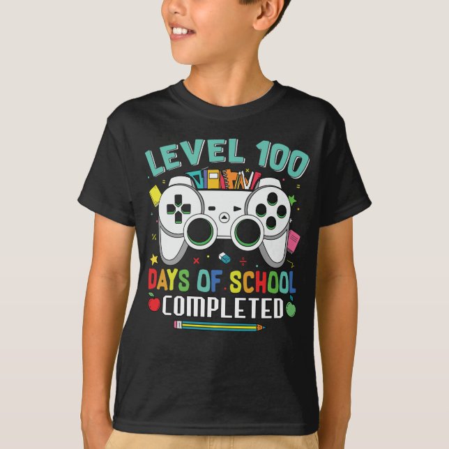 Skolans 100 dagar för spelare 2023 t shirt (Framsida)