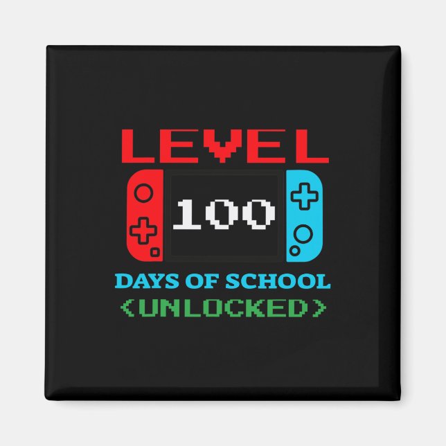 Skolans 100 dagar olåst 3 magnet (Framsidan)