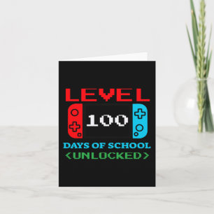 Skolans 100 dagar olåst kort