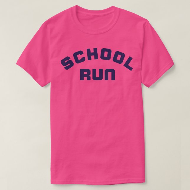 Skolans Back to school-utformning för föräldraflot T Shirt (Design framsida)