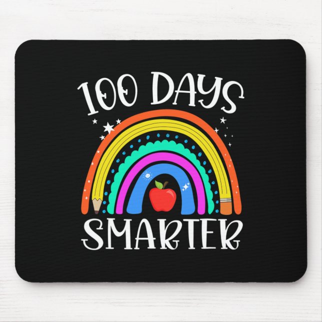 Skolans dag 100 dagar Smartare lärare och Student Musmatta (Framsidan)