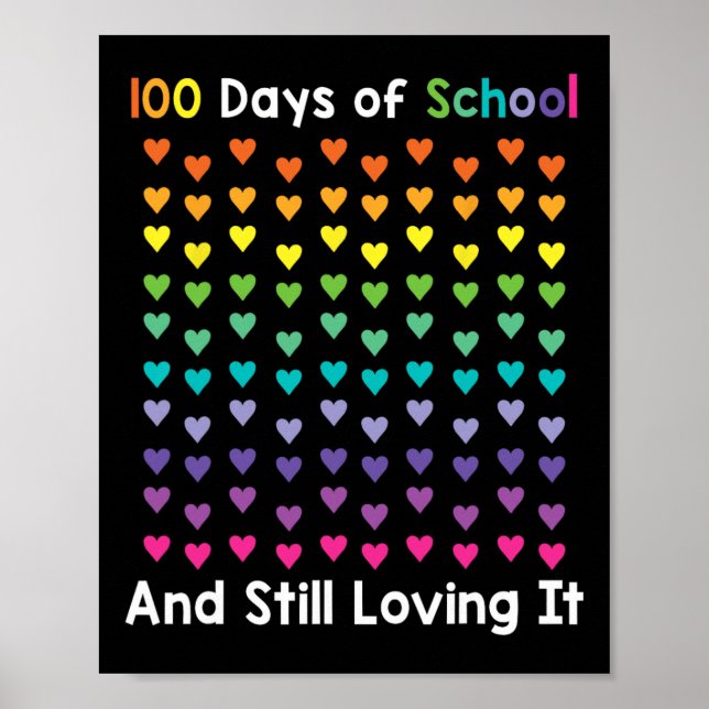 Skolans dag och fortfarande 100 regnbågsår poster (Framsidan)