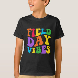 skolans fält dag, Rolig Skol Lärare Elev Barn  T Shirt