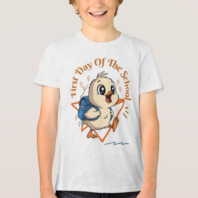 Skolans första dag t shirt (Framsida)