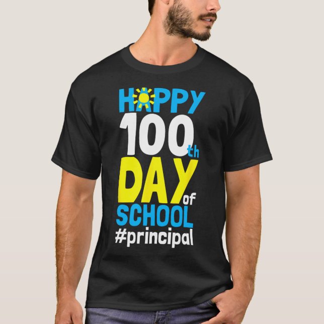 Skolans huvuddag 100 dagar t shirt (Framsida)