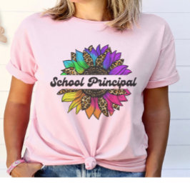 Skolans huvudyrke Rainbow Solros T Shirt