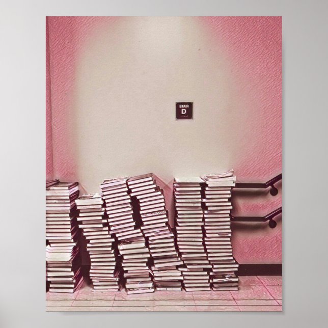 Skolans julklapp i bibliotek poster (Framsidan)