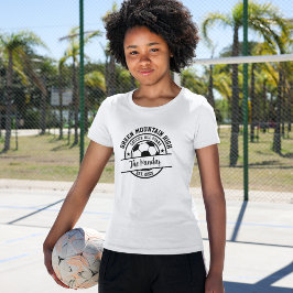 Skolans Klubb Team Namn Nummersökare T Shirt