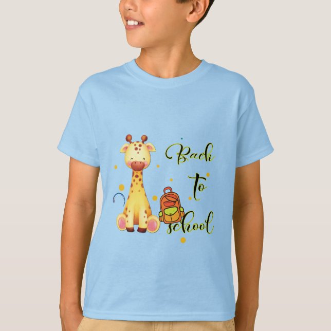 Skolans rygg: Redo, ställ in, Lär dig! T Shirt (Framsida)