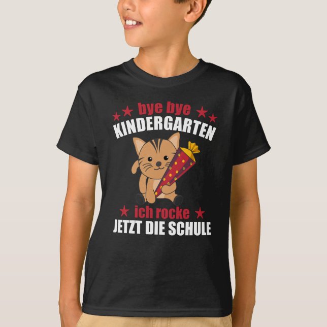 Skolans sista barnkattskola Cone Sten T Shirt (Framsida)