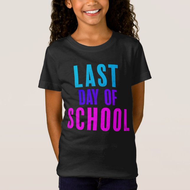 Skolans sista dag t shirt (Framsida)