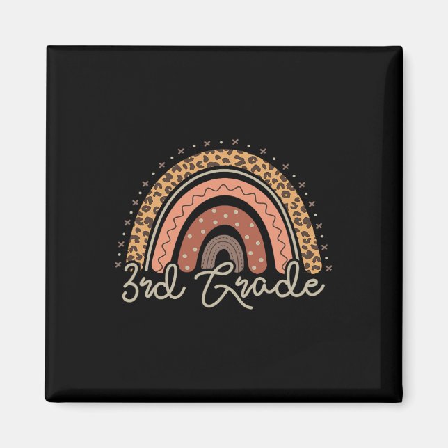 Skolans tredje Klass tredje Back to school-torn Magnet (Framsidan)