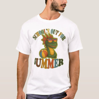 Skolans utgång för sommardraken t shirt