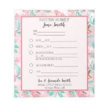 Skolanteckning för vattenfärgen Blommigt, ursäkta