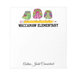 Skolanteckningsblock - liten anteckningsblock