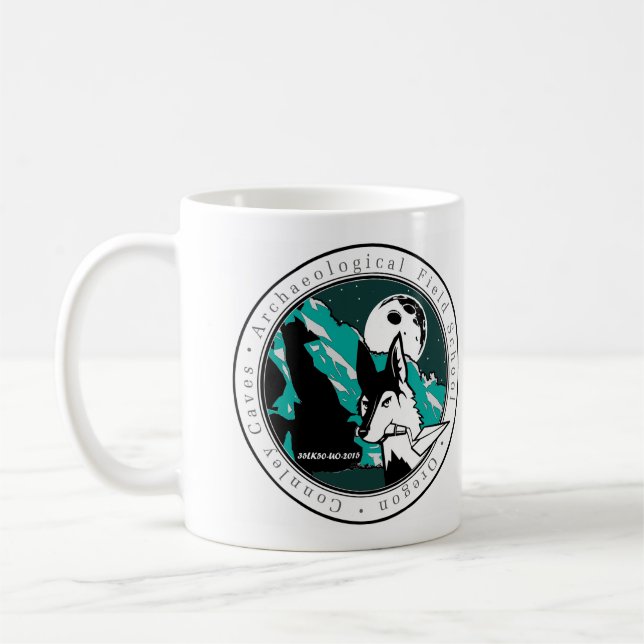 Skolar det Archaeological fält för Connley grottor Kaffemugg (Vänster)