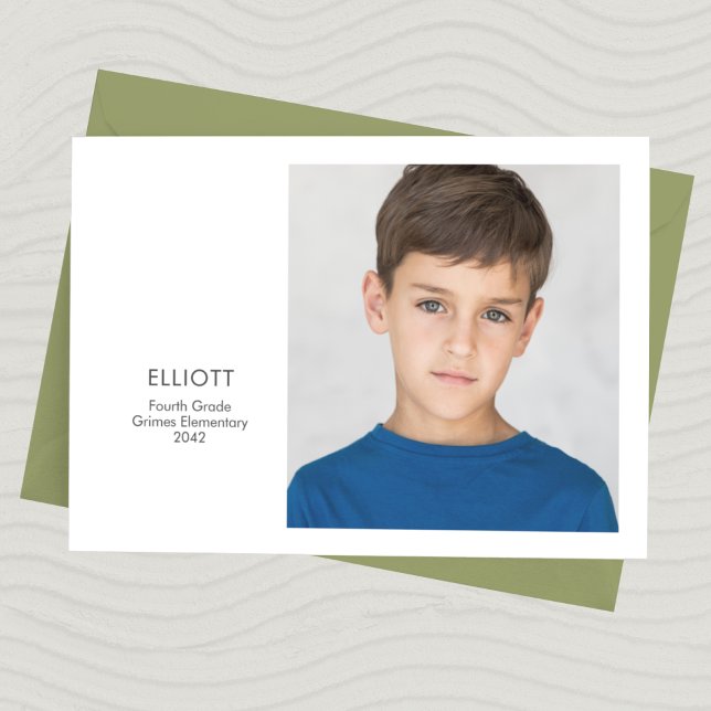 Skolårets Keepsaké-fotokort (Skapare uppladdad)