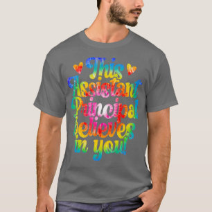 Skolassistentens meritförteckning för värdering t shirt